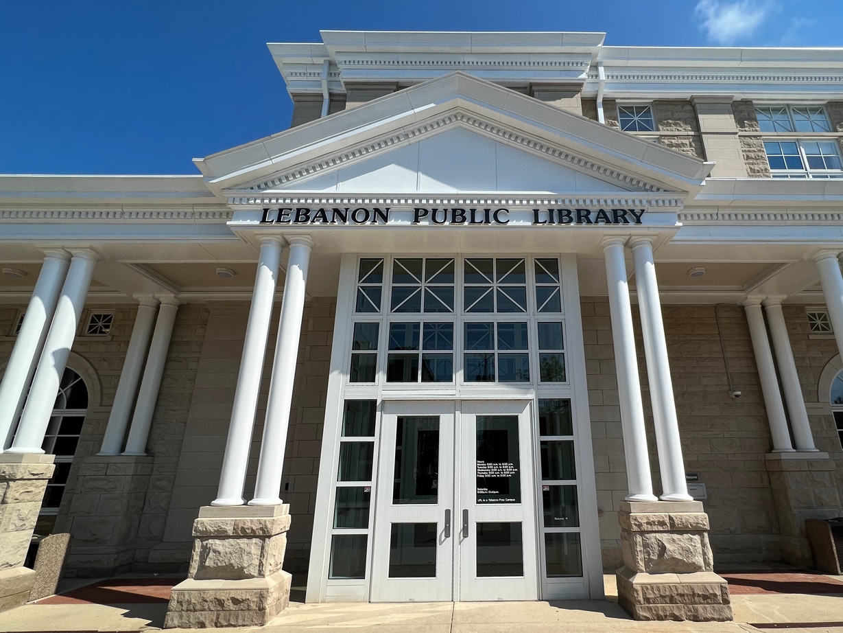 Lebanon Public Library Home   Lebanon Public Library Outsidejpg 