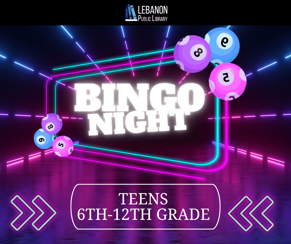 Teen Bingo Night