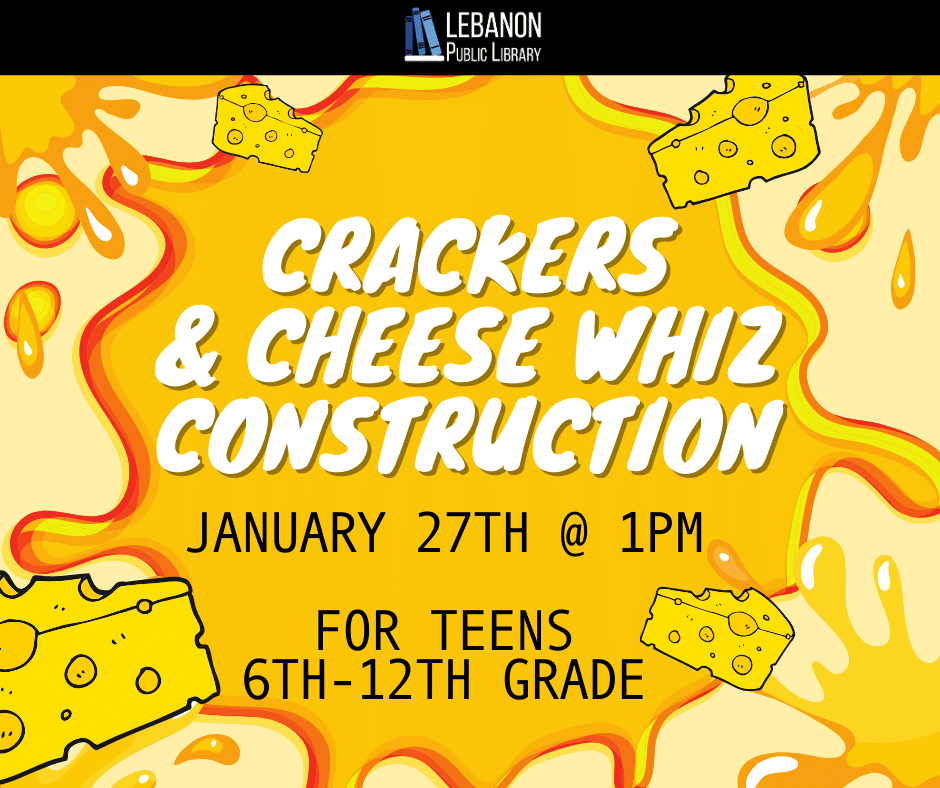 Crackers & Cheese Whiz Construction