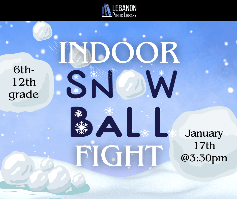 Indoor Snowball Fight for Teens