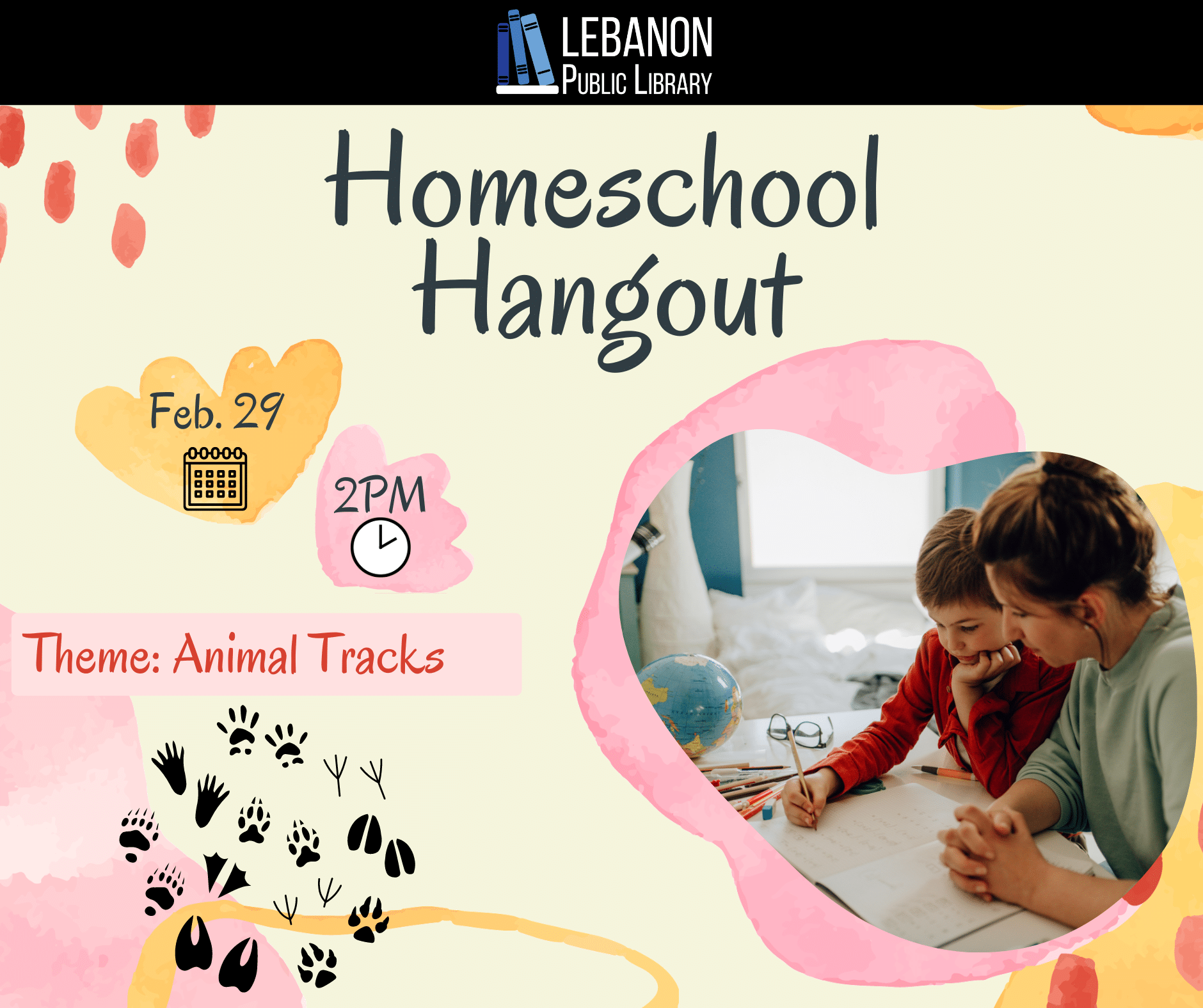 Homeschool Hangout, February 29th at 2 p.m.