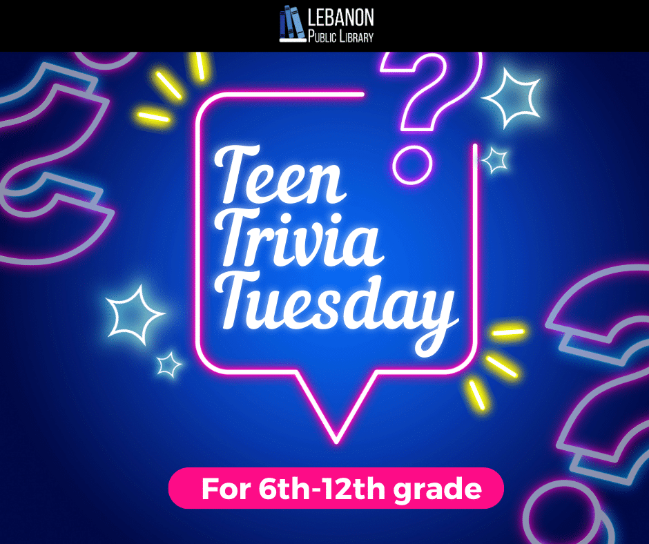 Teen Trivia Tuesday