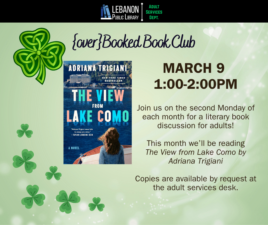 book cover, shamrocks