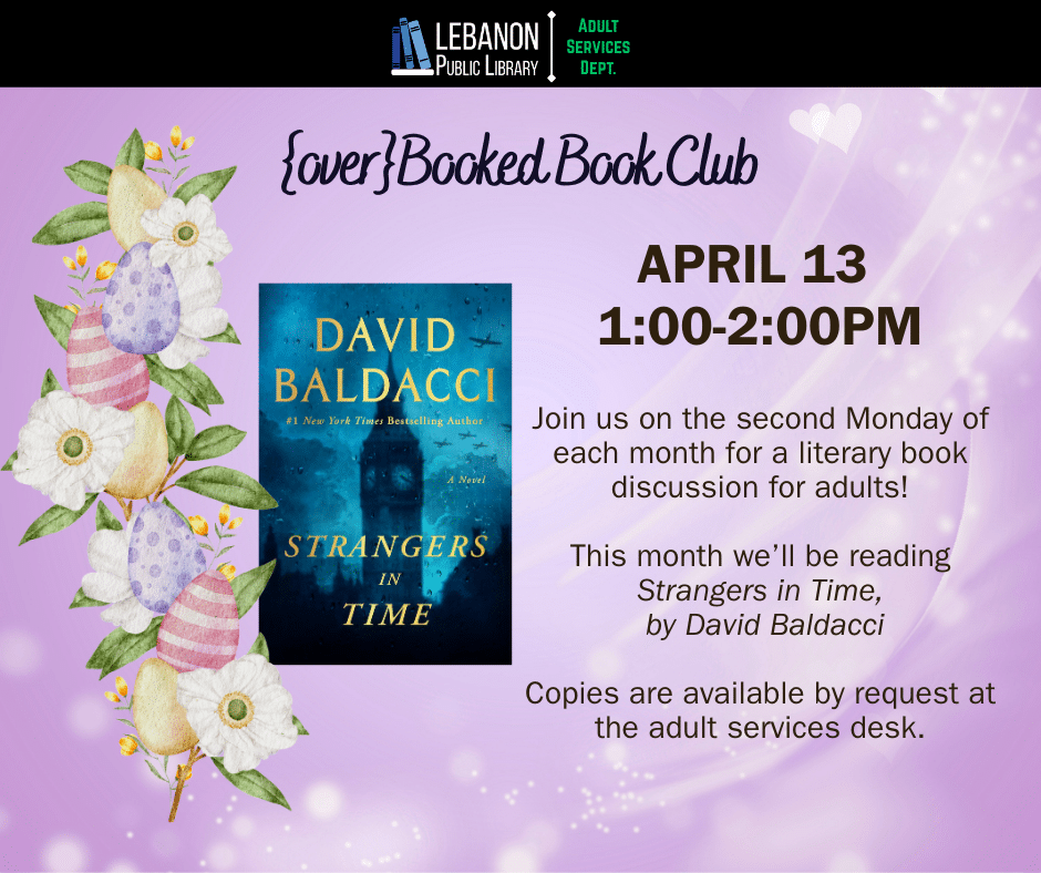 book cover, Easter florals