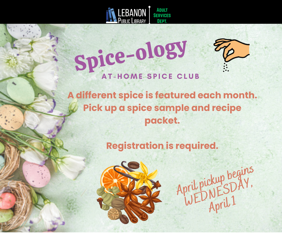 Easter eggs, flowers, spices