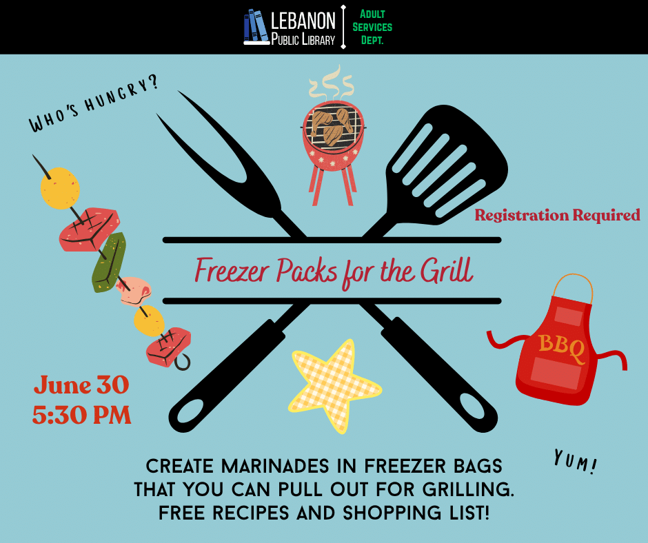 grilling utensils, apron, kabob